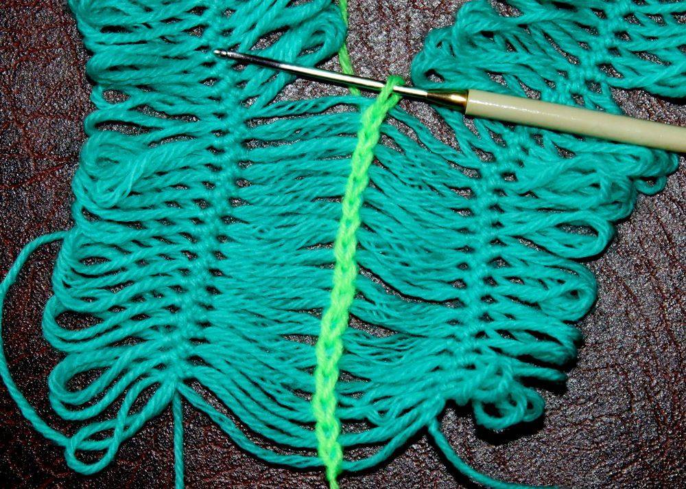 Мк вязание на вилке. 1 | страна мастеров