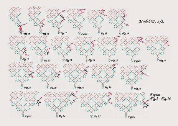 Монастырское плетение бисером по схеме с описанием для начинающих