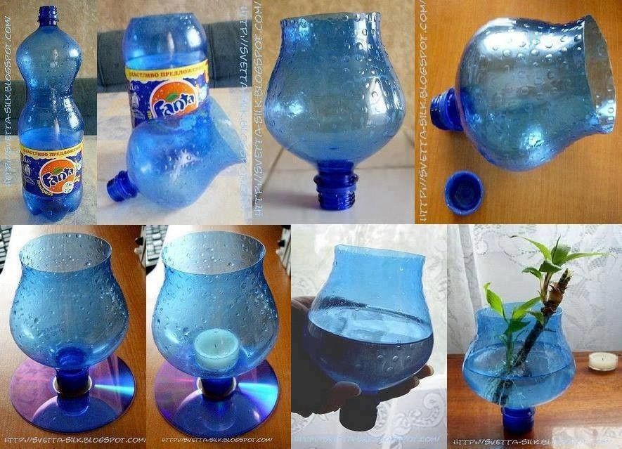 Поделки из пластиковых бутылок. идеи для сада и огорода с фотоиллюстрациями и описаниями