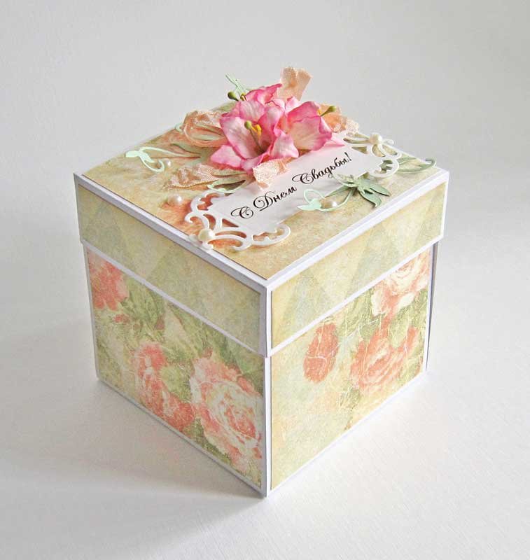 Скрапбукинг-коробочка для подарков своими руками (мк для начинающих)