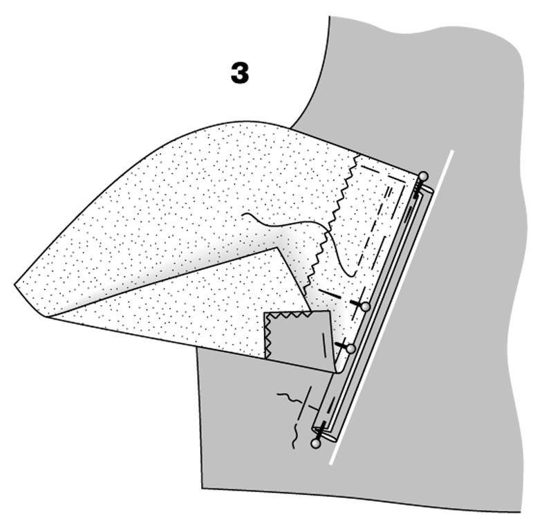 Карман с листочкой: обработка кармана с листочкой пошагово