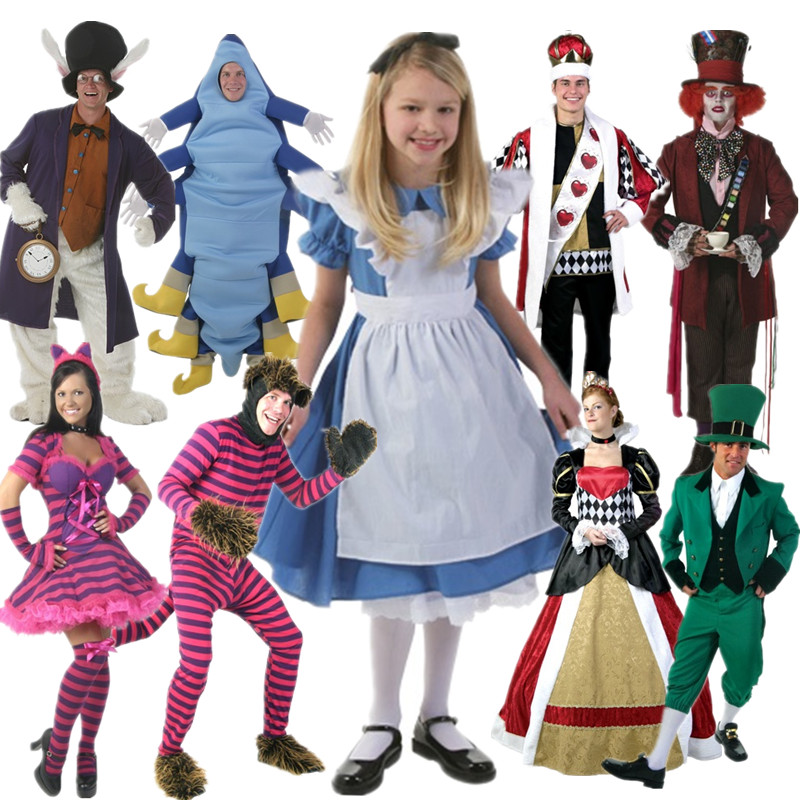 Алиса в стране чудес костюмы персонажей