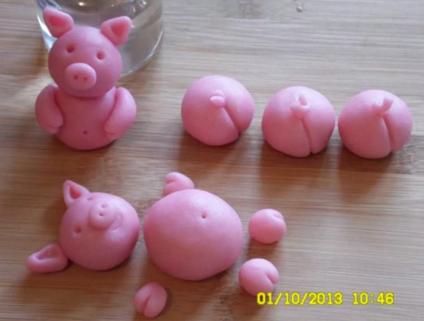 Создание свинки пеппы из пластилина своими руками