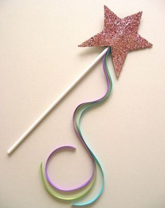 Волшебная палочка для феи своими руками. как сделать волшебную палочку, для юной феи, своими руками? как сделать звездочку на палочке