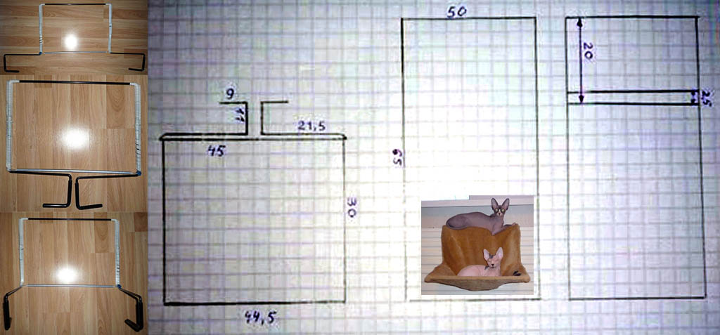 Лежанка для кошки своими руками пошаговая инструкция с размерами с фото в домашних