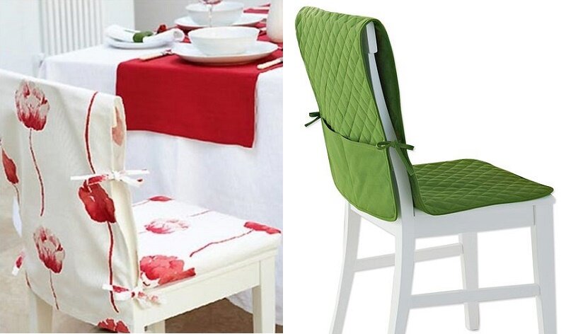 Чехлы на стулья: выбор схемы пошива и ткани, раскрой, примеры выкроек
