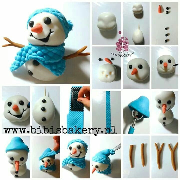 3 выкройки мягкой игрушки снеговик + идеи