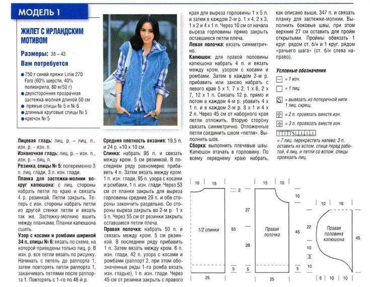 Вязание жилета - пошаговое описание изготовления креативных моделей и варианты модного дизайна жилеток (105 фото и видео)