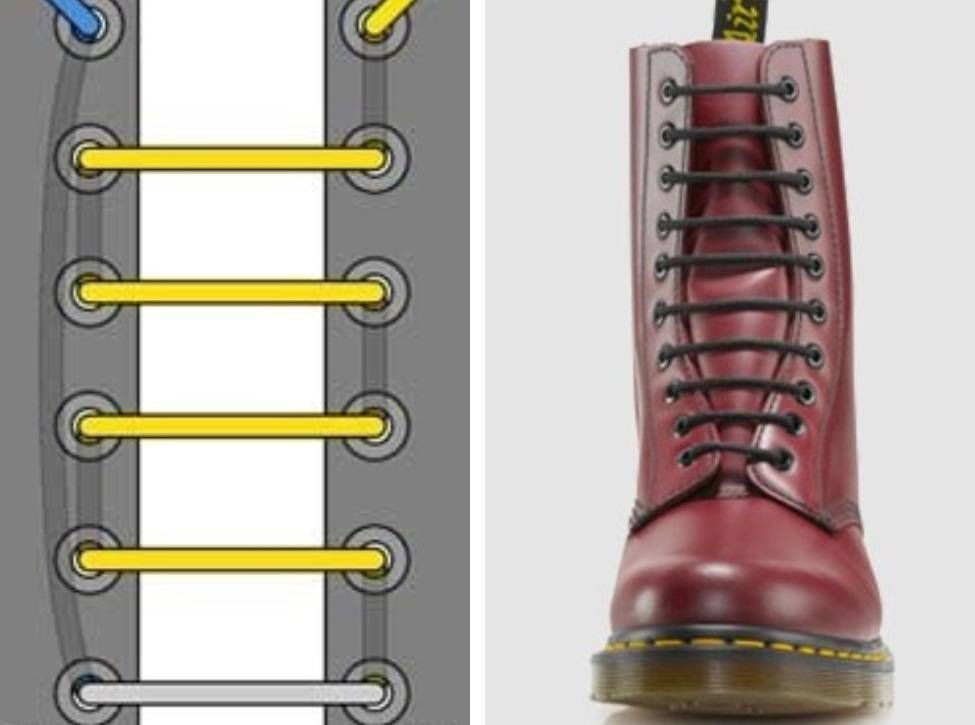 Как завязать шнурки на кедах: 10 способов