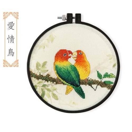 Наборы xiu crafts: китайская акварельная живопись в вышивке крестом