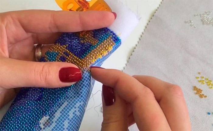 Вышивка бисером на ткани: пошаговый мастер-класс
