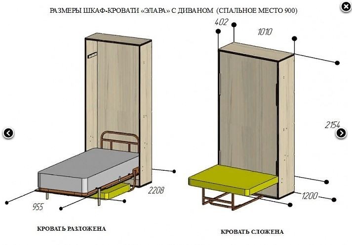 Кровать шкаф трансформер своими руками чертежи и схемы шкаф кровать