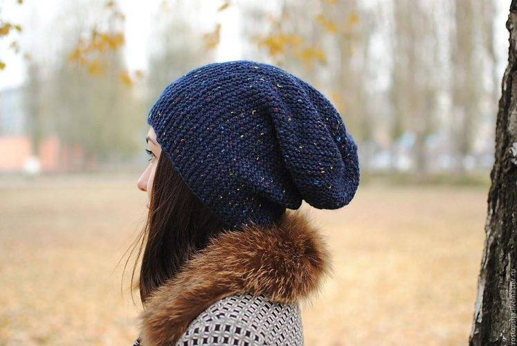 Как связать шапку спицами для женщины: новые модели - фото, видео, описание