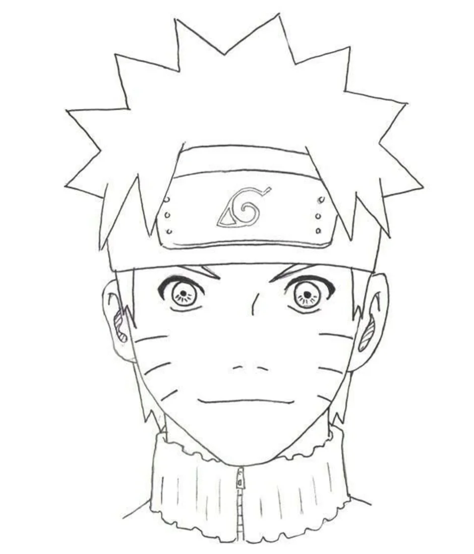 How to draw naruto with step by step drawing tutorials
