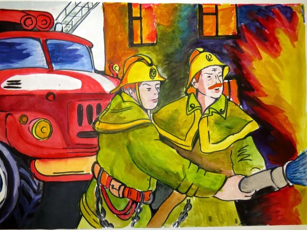 Безопасность в доме: яркие картинки по пожарной безопасности для детей