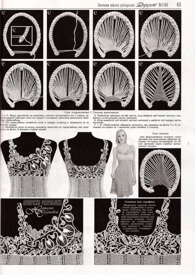 Румынское кружево крючком схемы для начинающих подробное описание