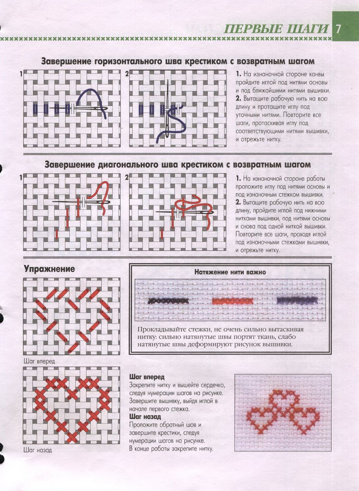 Как начать шить крестиком по схеме для начинающих