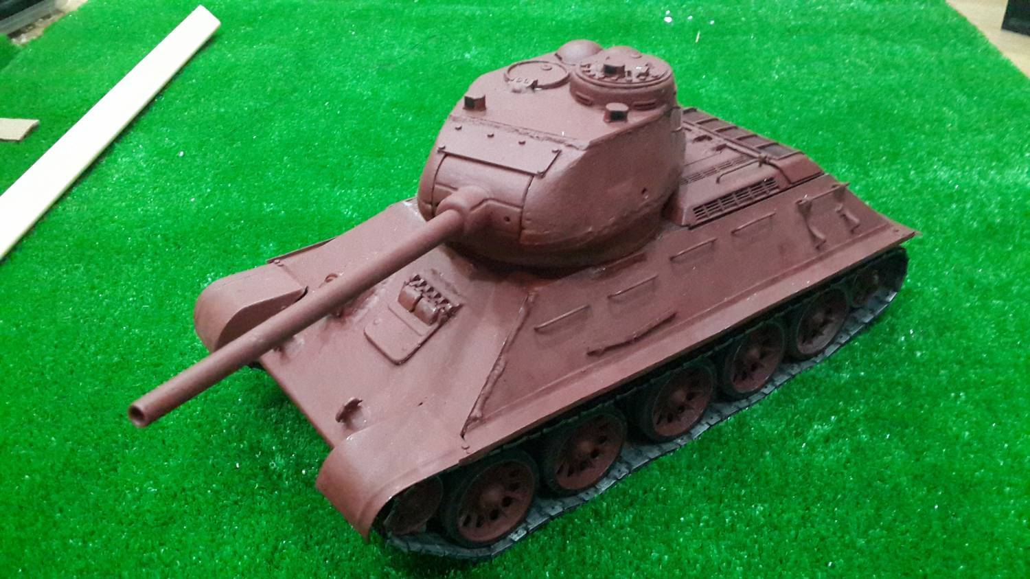 Как сделать танк из пластилина: т-34, ис-7, тигр и пантера