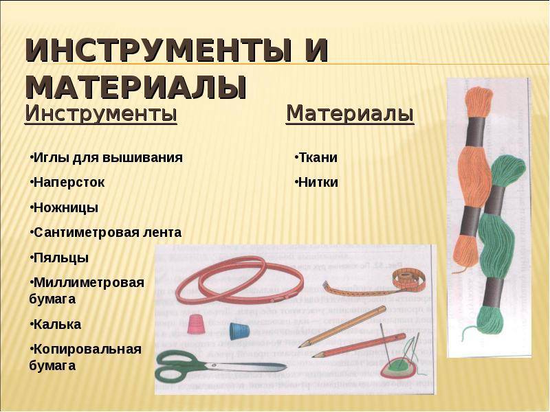 Инструменты проекта. Материалы и инструменты. Материалы инструменты приспособления. Инструменты материалы и приспособления для вышивки. Материалы и инструменты для аппликации.