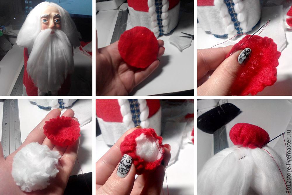 Дед мороз своими руками из подручных материалов: топ-15 идей