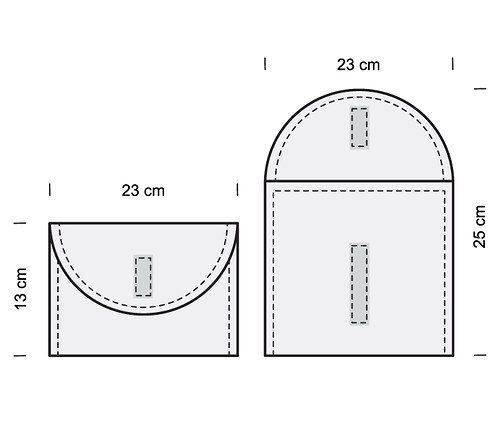 Клатч размер выкройка