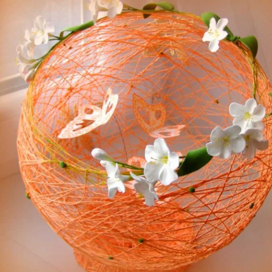 Поделки из ниток: учимся делать своими руками. фото интересных вариантов игрушек, поделок, украшений из ниток