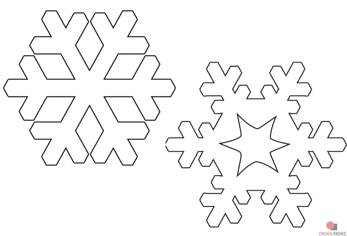 Объемные снежинки из бумаги своими руками на новый год 2023 - шаблоны для вырезания и пошаговые инструкции