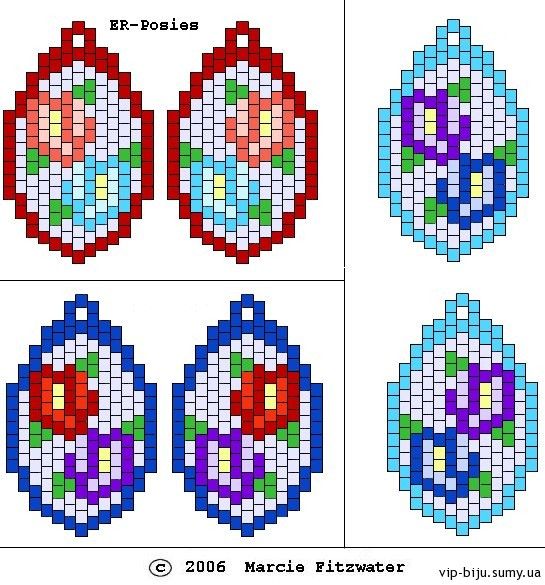 Схемы для бисероплетения для пасхальных