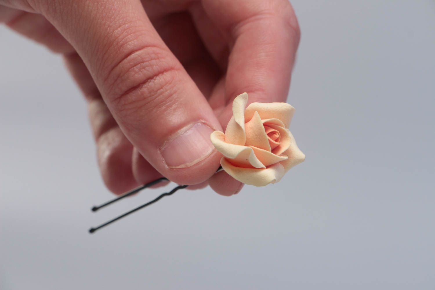 Как слепить розы из полимерной глины — красота своими руками