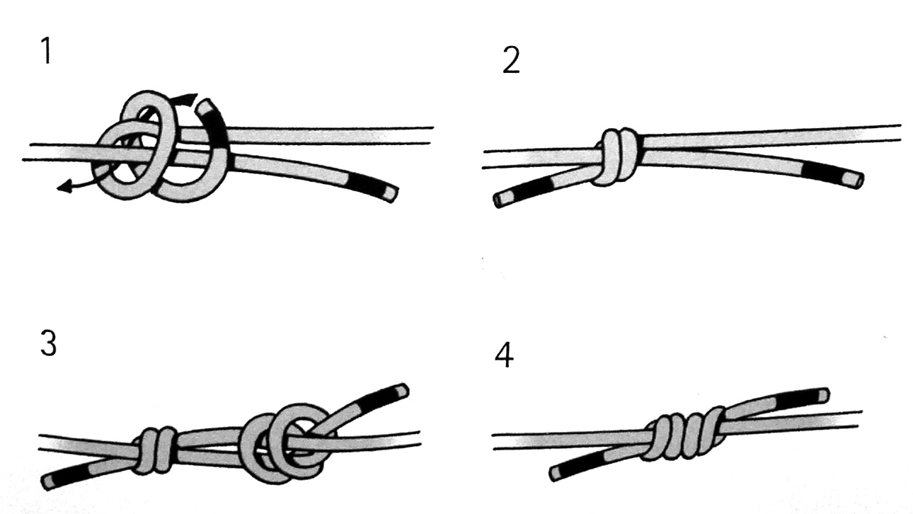 Скользящий узел. Двойной ткацкий узел. Как завязывать скользящий узел. Скользящий узел схема завязывания. Скользящий узел схема.