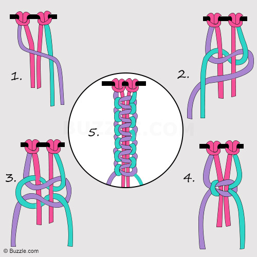 Как плести браслеты пошагово