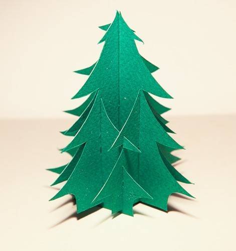 Новогодние елки из цветной бумаги своими руками: 10 идей поделок к новому году