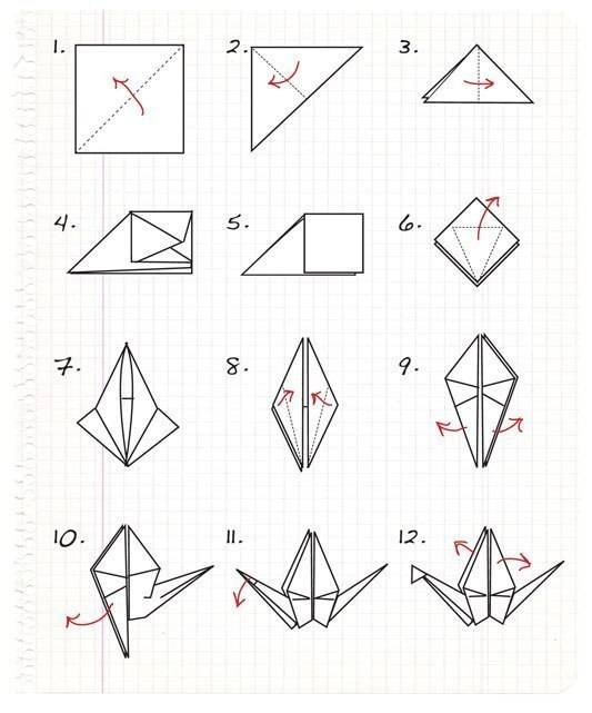 Лебедь из бумаги в технике оригами - инструкция по созданию поделки (150 фото)