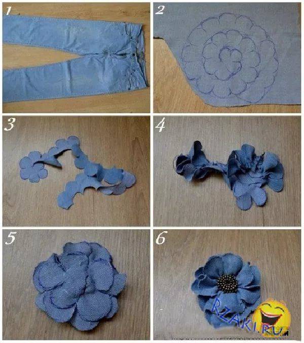 Поделки из джинсовой ткани своими руками: разнообразные идеи и описание их реализации с пояснениями и фото