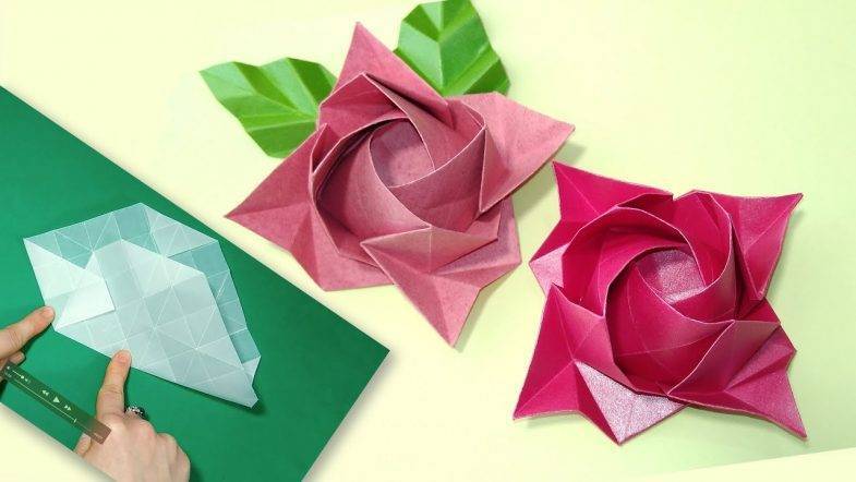 Как самостоятельно сделать розу из бумаги — оригинальные идеи