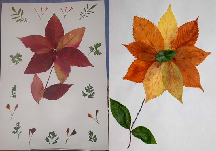 Поделки из осенних листьев своими руками — простые и понятные мастер-классы с фото идеями