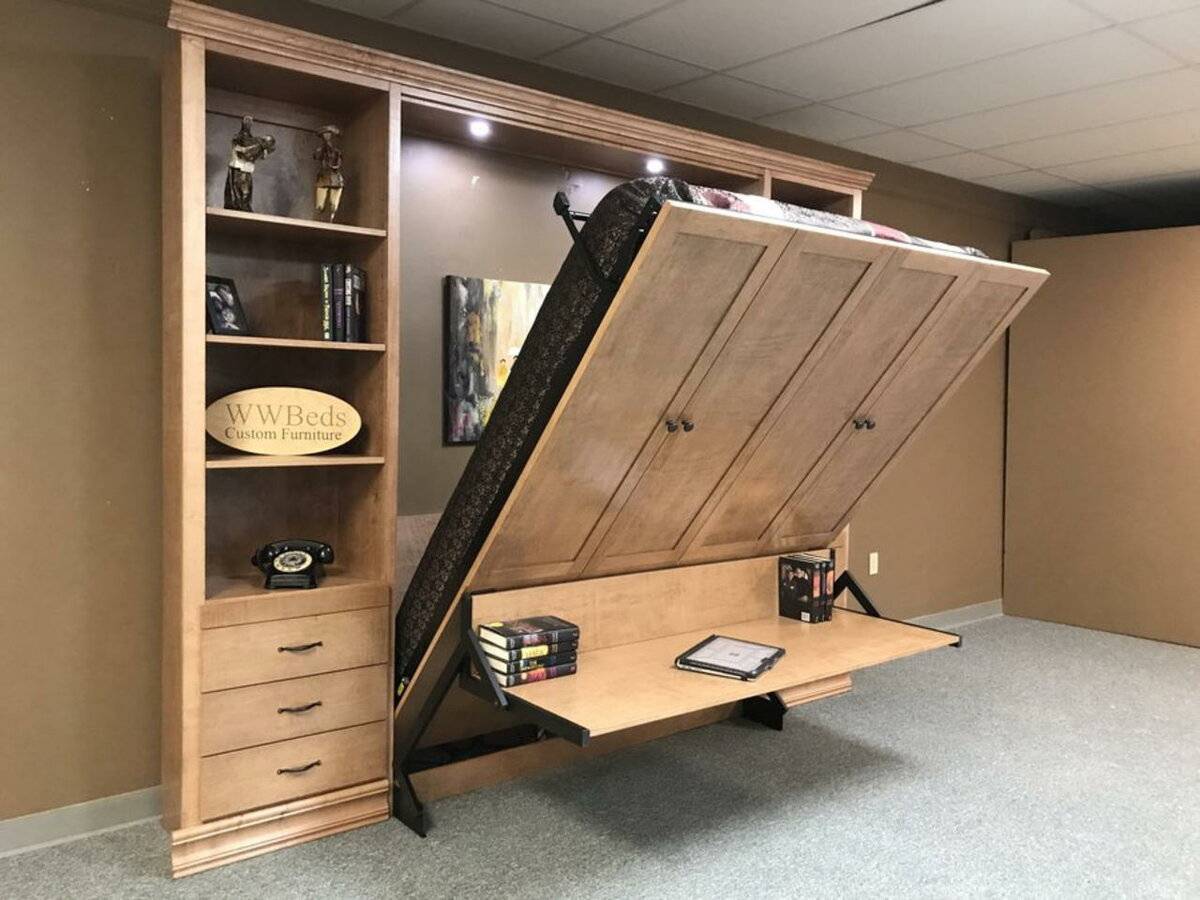 DIY Murphy Bed откидная кровать Мерфи