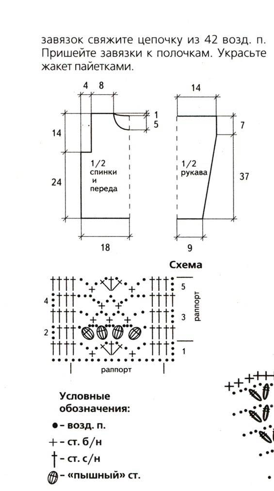 Кофточки узором паучки крючком – 7 вариантов со схемами и описанием, мк видео - пошивчик одежды