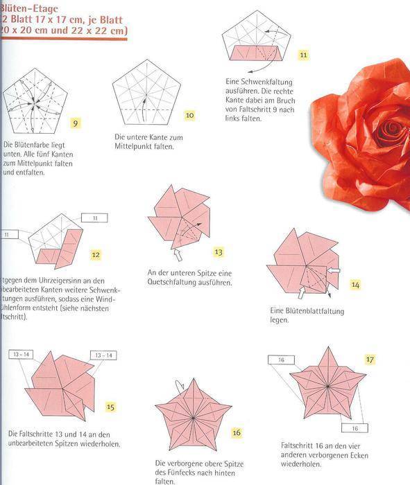 Как сделать розу своими руками — пошаговый мастер-класс, как легко и быстро сделать цветок. 120 фото красивых роз из бумаги