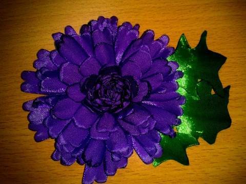 Хризантема из ткани «изуми» | vortex flowers