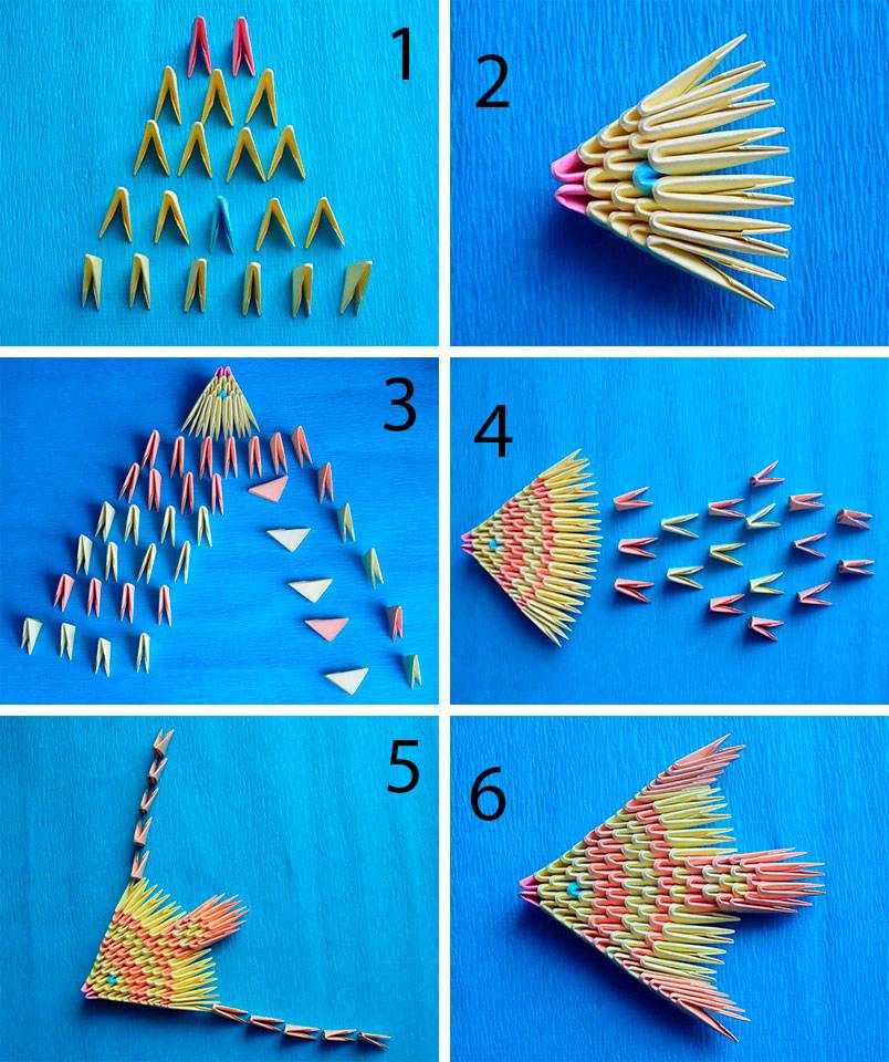 Оригами из модулей оригами схема подробная сборка