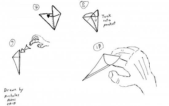 Как сделать оригами когти росомахи или дракона из бумаги. видео