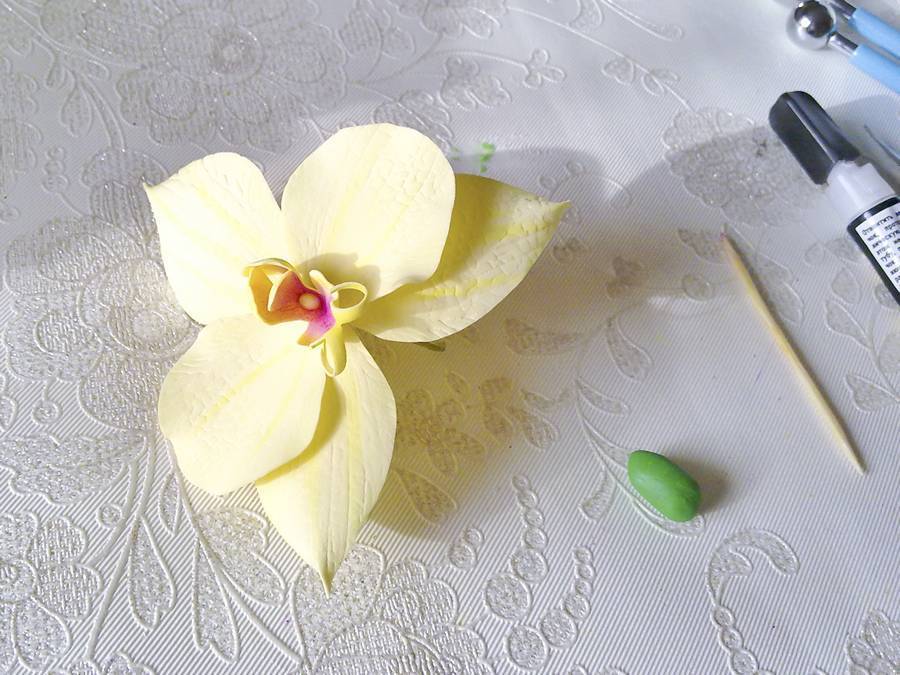 Орхидея из фоамирана: как сделать мастер-класс, фото и шаблоны своими руками, выкройка и видео, мк пошагово