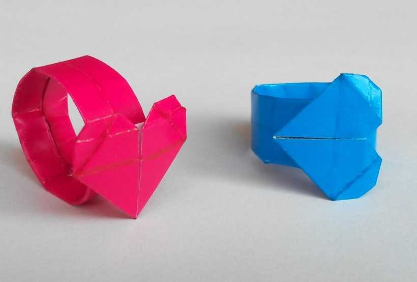 Сердечки из бумаги своими руками, бумажные поделки оригами