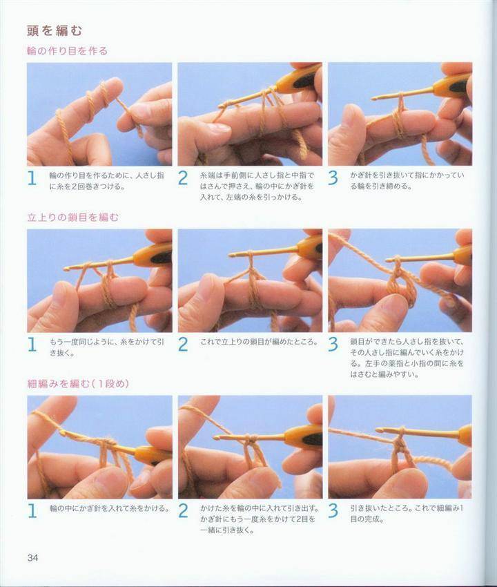 Кольцо амигуруми крючком из 6 петель для начинающих с видео | онлайн-журнал о ремонте и дизайне