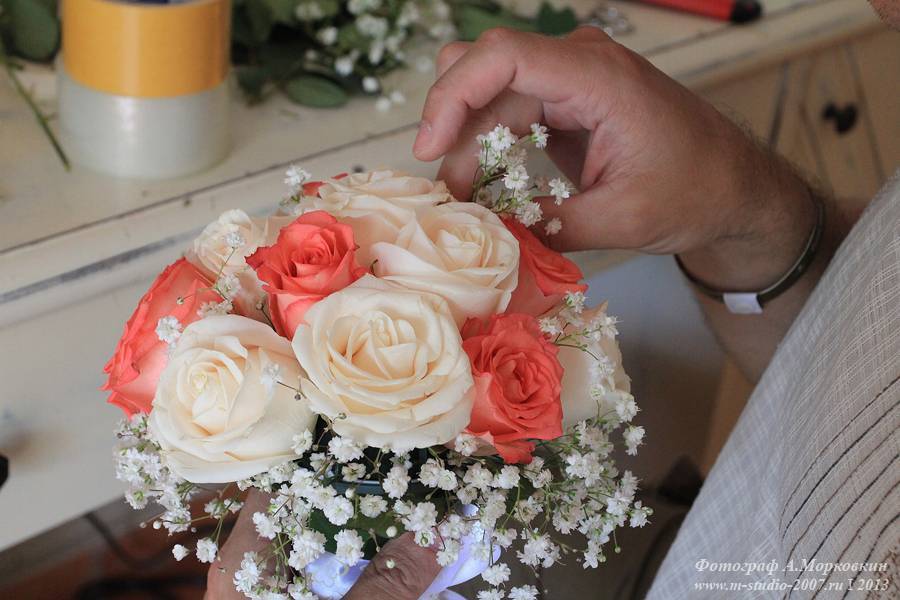 Как сделать букет невесты своими руками пошагово