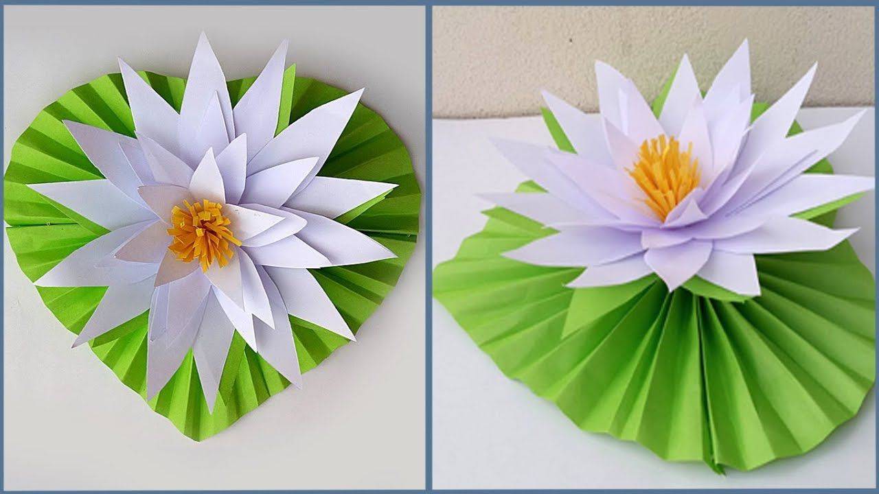 Модульное оригами «лотос». схема сборки - пошаговая инструкция с фото