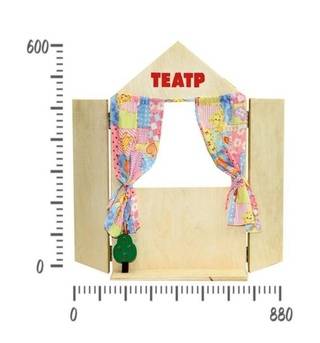 Кукольный театр своими руками из бумаги с шаблонами для печати