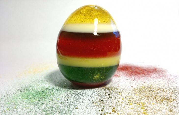 Мыло-желе в виде пасхального яйца: делаем сувенир к Светлому празднику
