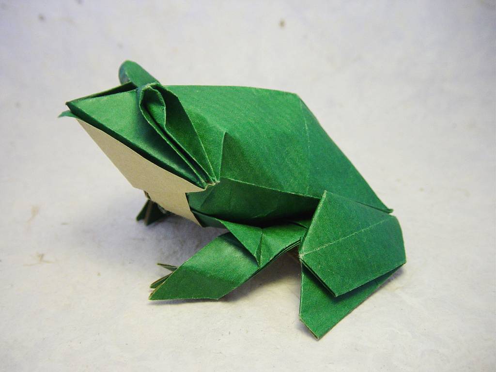Оригами прыгающая лягушка: инструкции для начинающих и детей, схемы, фото примеры